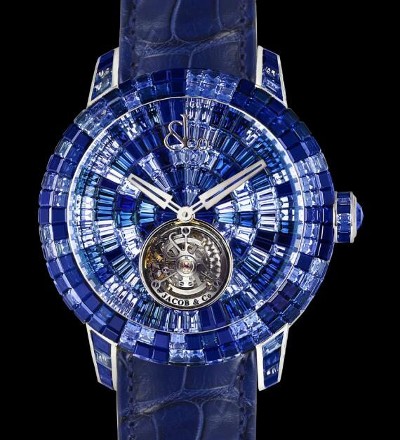 Jacob & Co CAVIAR TOURBILLON CAMO BLUE CV201.30.CB.CB.A Replica watch